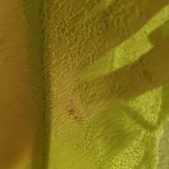 Betty B Lime Green Sheer Embroidered Tunic One Size - Picture 6 of 8